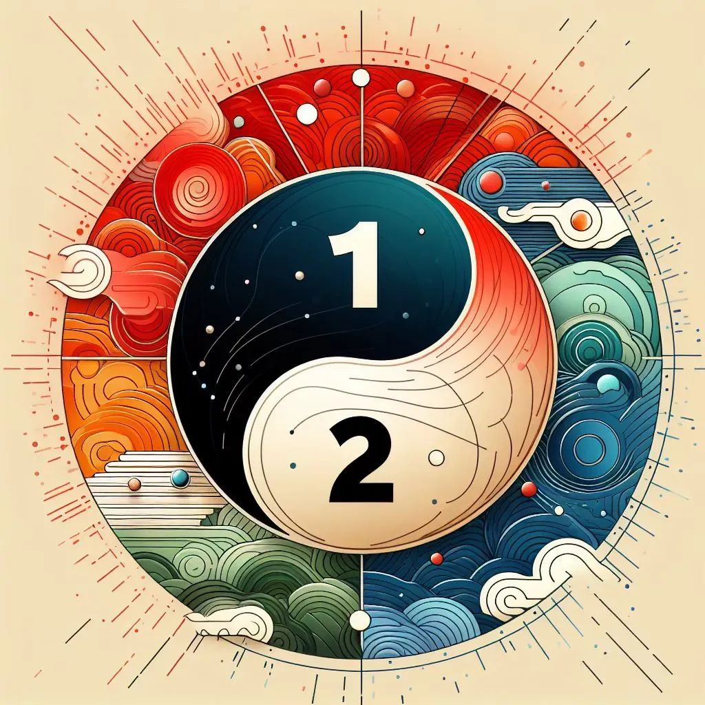 Thần Số Học Số 1 và Số 2